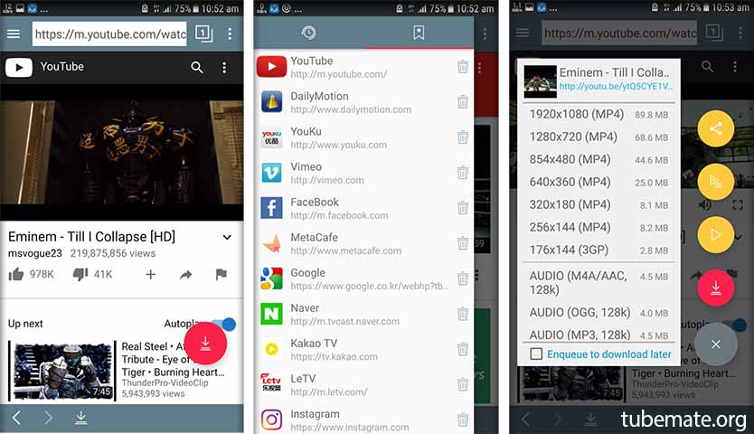 how to use tubemate